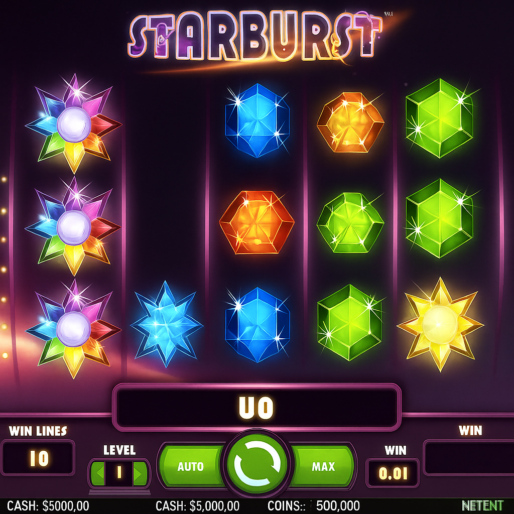 MyStake - Starburst Slot Game