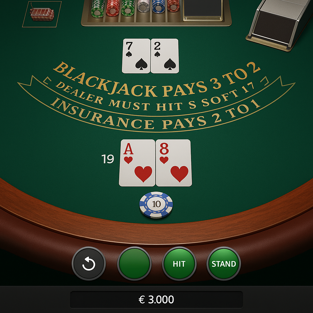 MyStake - Blackjack Table Game