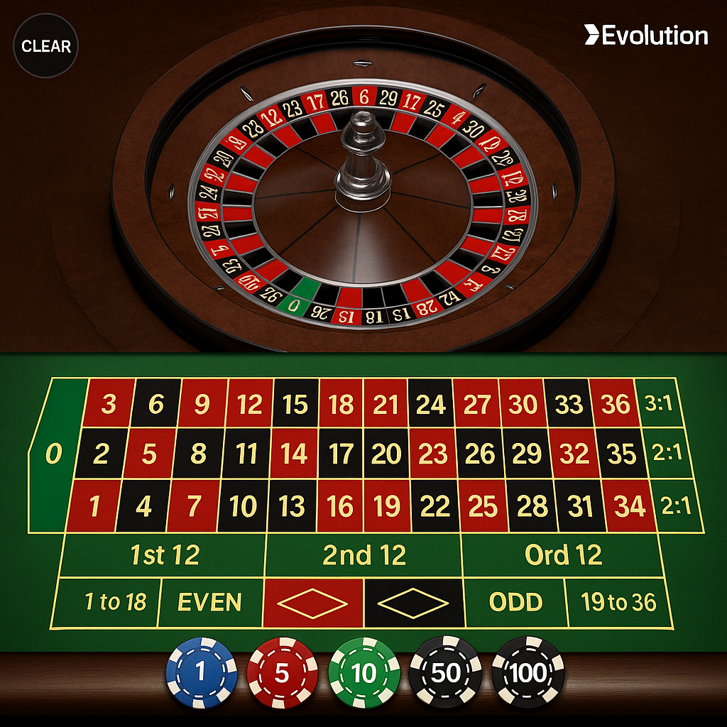 MyStake - Roulette Table Game